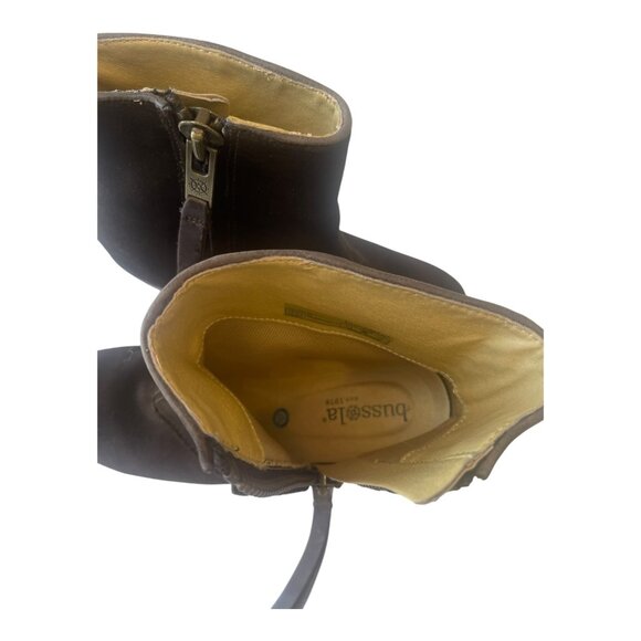 Bussola Women’s Brown Suede Smog Joust Ankle Booties size 6 M - Picture 9 of 11